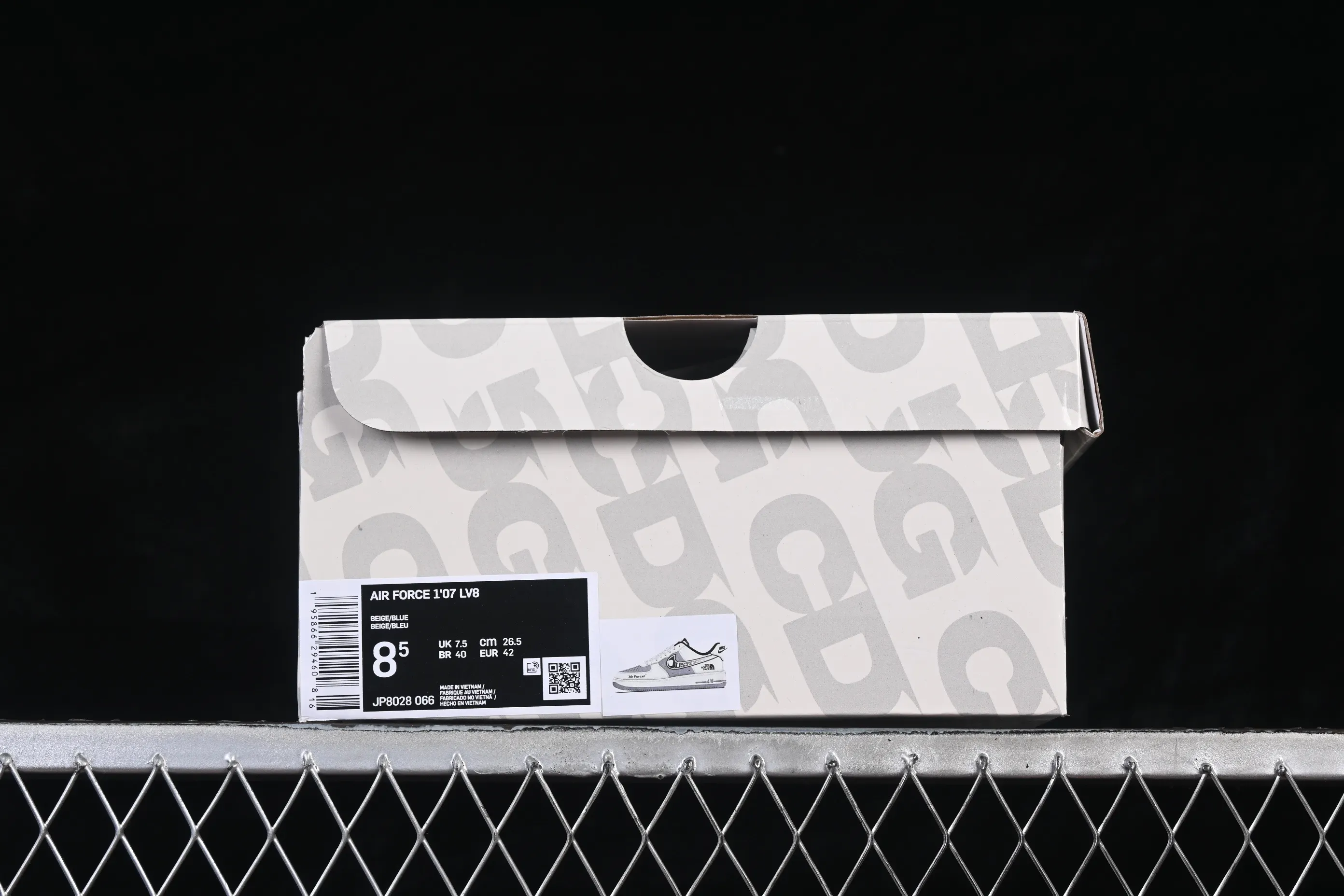 All categories Nk Air Force 1 Air Force series Nk Air Force 1 Low Air Force low top Nike Air Force 1'07 Low North Face joint beige black gray Air Force 1 low top casual sneakers JP8028-066